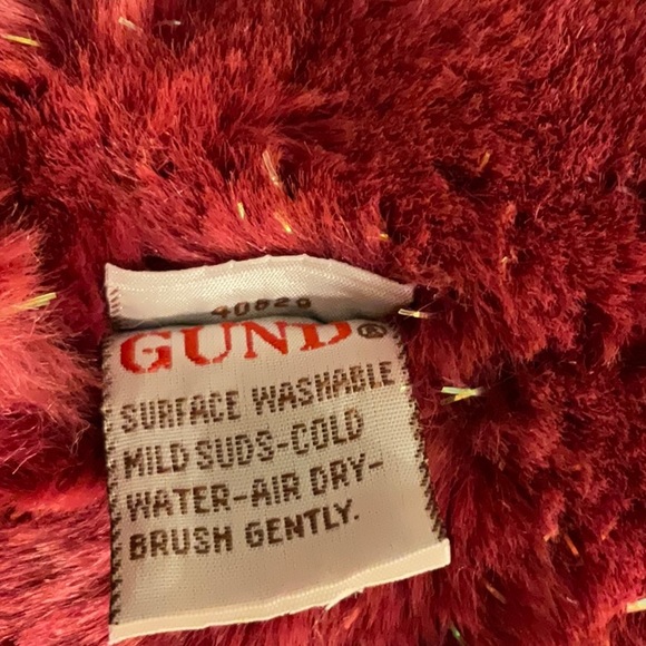 Vintage Gund Christmas 2000 Plush Bear Dear God Note W2K - Picture 6 of 10